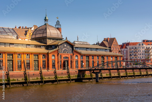 Fish market in Hamburg, Germany