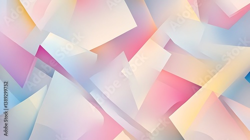 Abstract pastel geometric shapes background. (15)