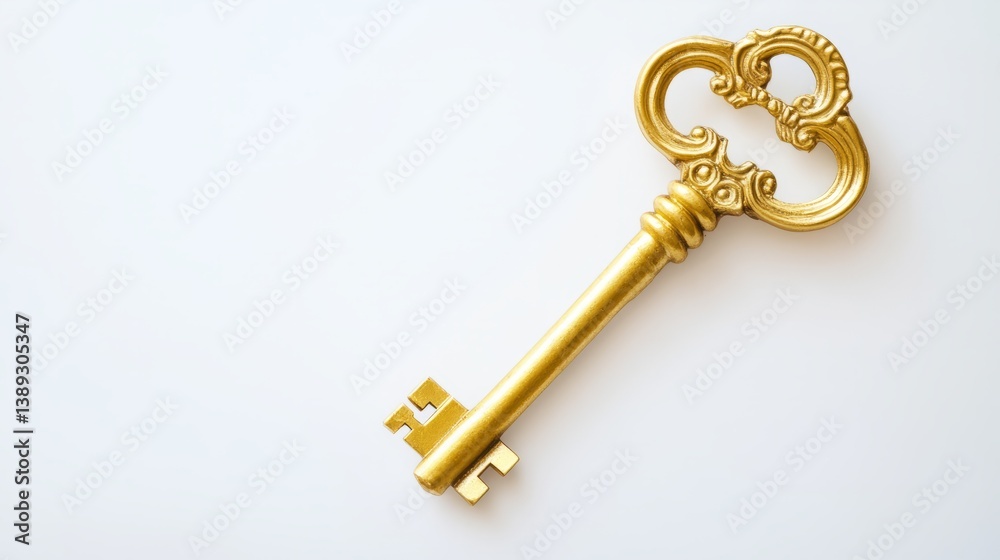 Golden Key on White Surface Symbolizing Real Estate Ownership and Opportunity
Golden Key on White Surface Symbolizing Real Estate Ownership and Opportunity