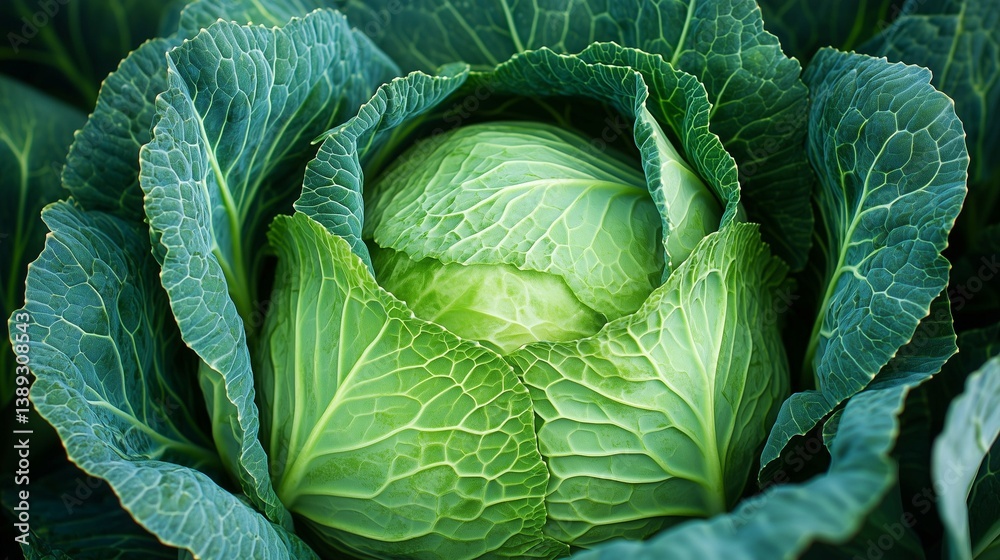 Fototapeta premium head of cabbage