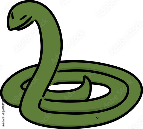 Illustration of snake
