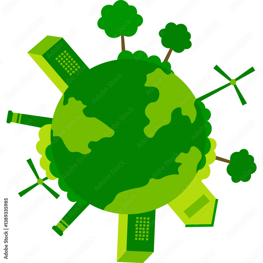 World Environment Day Illustration World Environment Day Illustration
