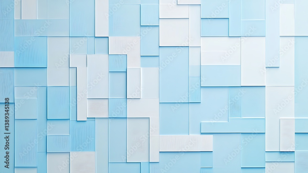 Abstract blue and white geometric background. Abstract blue and white geometric background.