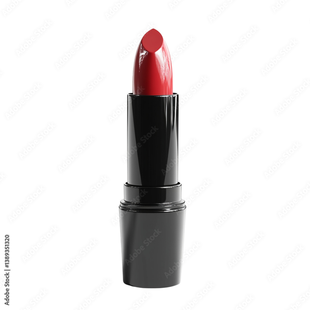 Obraz premium 3D of a lipstick isolated on a white background.