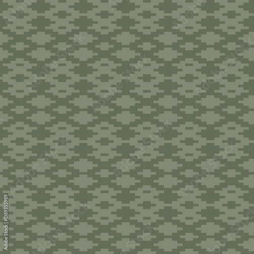 Neutral Colour Argyle Fair Isle Seamless Pattern Design