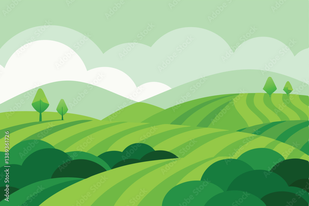 Obraz premium landscape with mountains