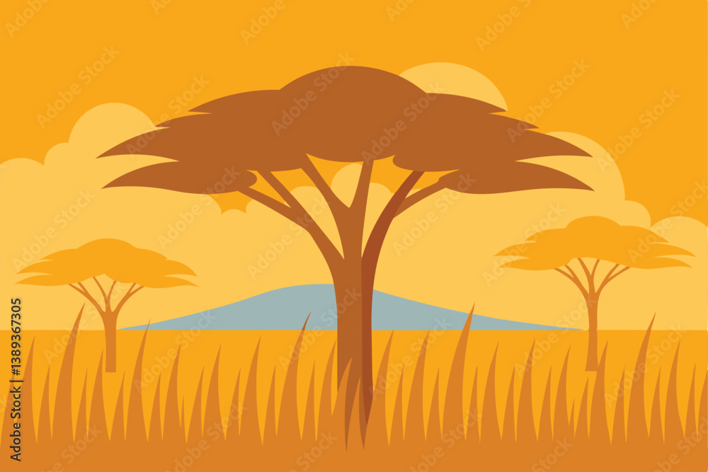 vector illustration of a tree vector illustration of a tree