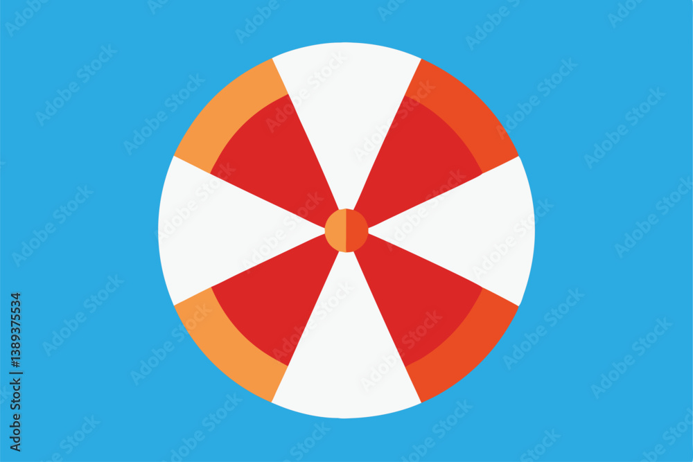 Obraz premium colorful easter egg with ribbon