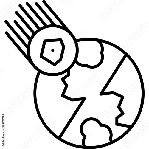 Meteor Impact Icon