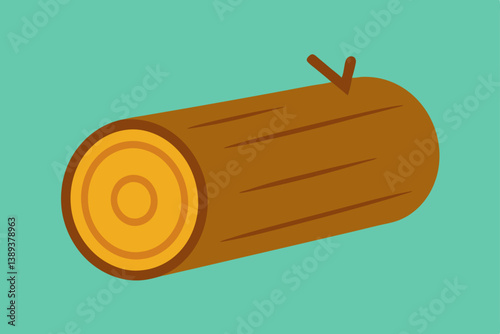 vector illustration of an apple with a worm
