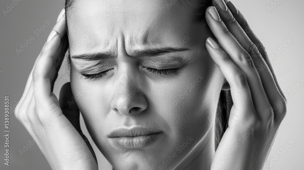 Obraz premium everyday small stressors affecting emotional wellbeing and mental clarity.