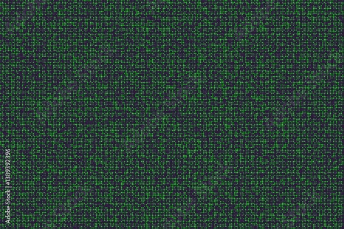 Grid of geometrical shapes in random colors