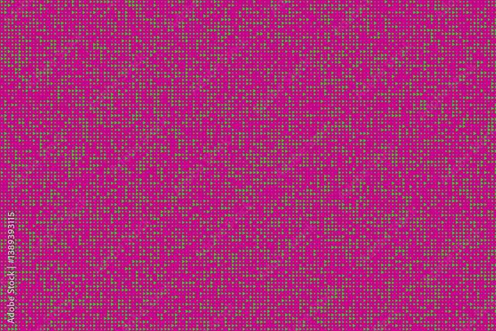 Fototapeta premium Grid of geometrical shapes in random colors