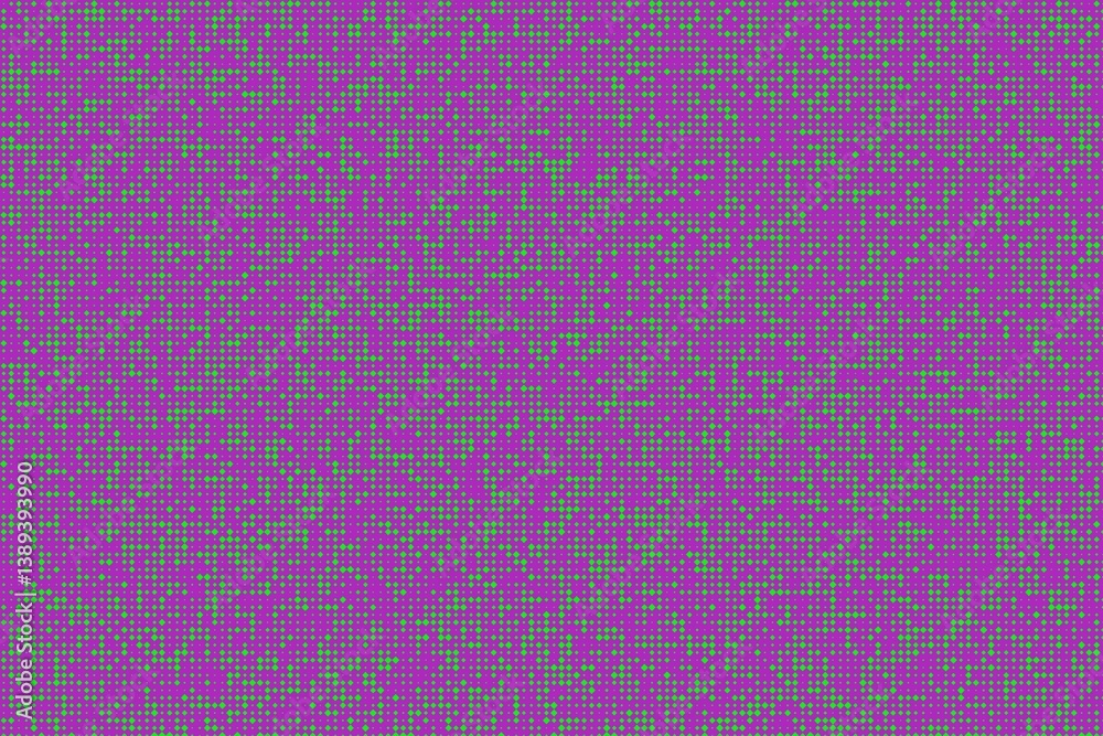 Fototapeta premium Grid of geometrical shapes in random colors