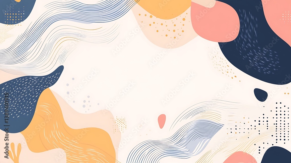 Abstract pastel wave background. (173) Abstract pastel wave background. (173)