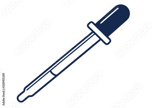 Professional scientific dropper tool with liquid sample, perfect for medical research, laboratory experiments, and precise fluid dispensing in modern science and healthcare applications.