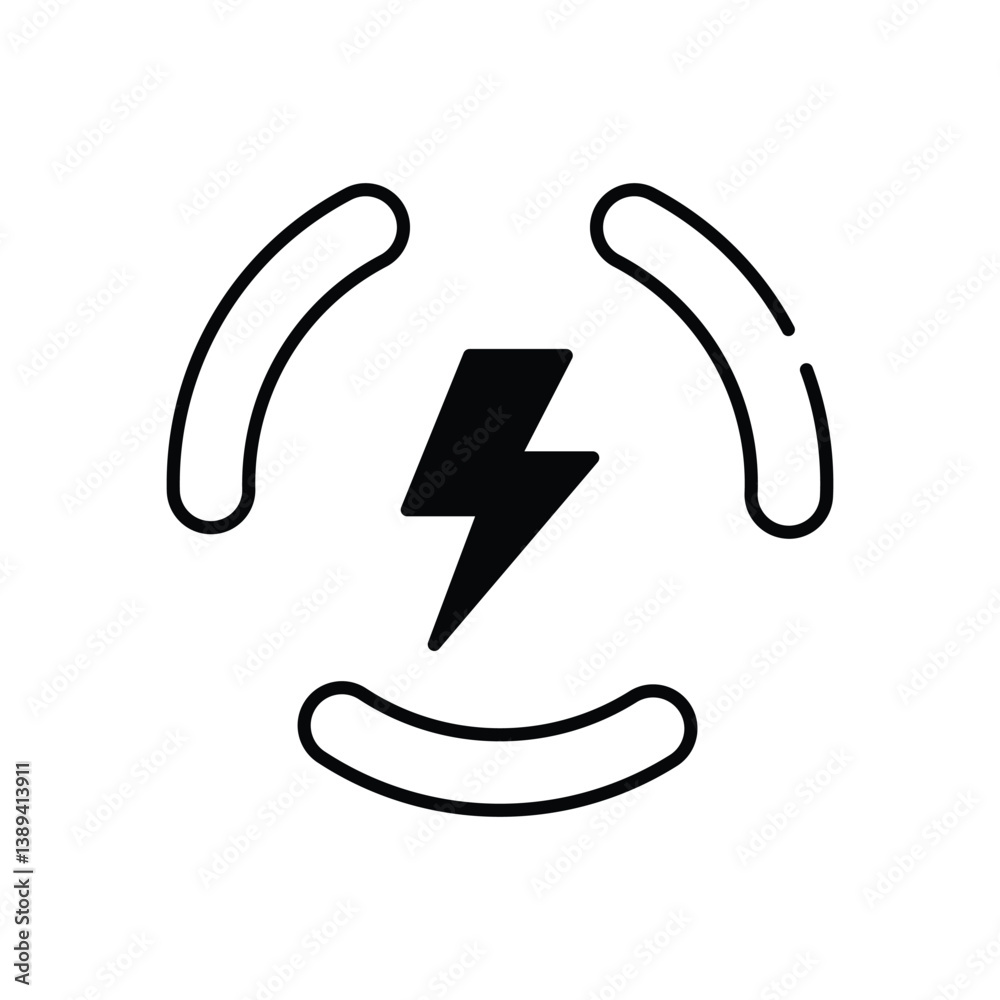 Renewable Vector icon Renewable Vector icon
