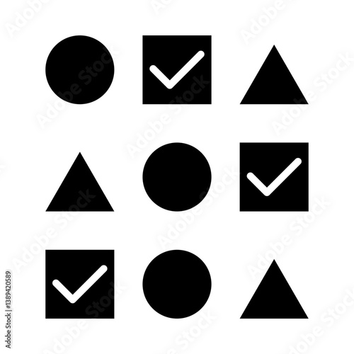 Data Sampling glyph icon