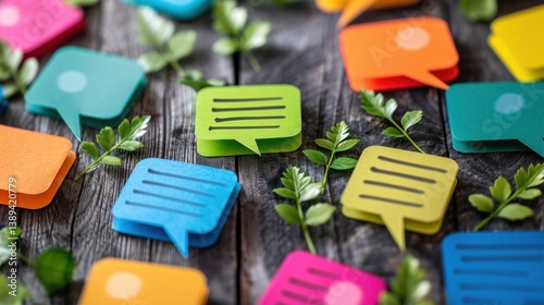 Brand Communication: The process through which a company communicates its brand values, identity, and messages to engage, inform, and influence its audience.
 photo