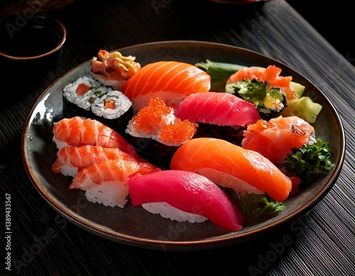 Sushi seafood