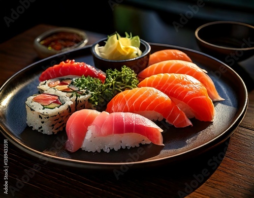 Sushi seafood