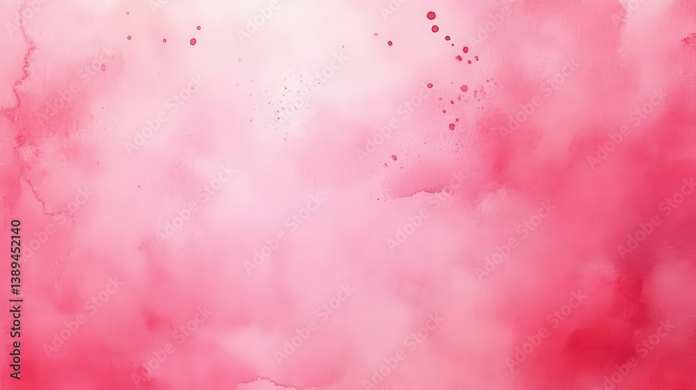 Obraz premium Abstract watercolor pink background