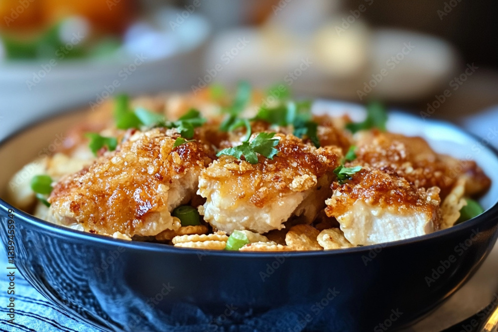 Crispy Ritz Cracker Chicken 