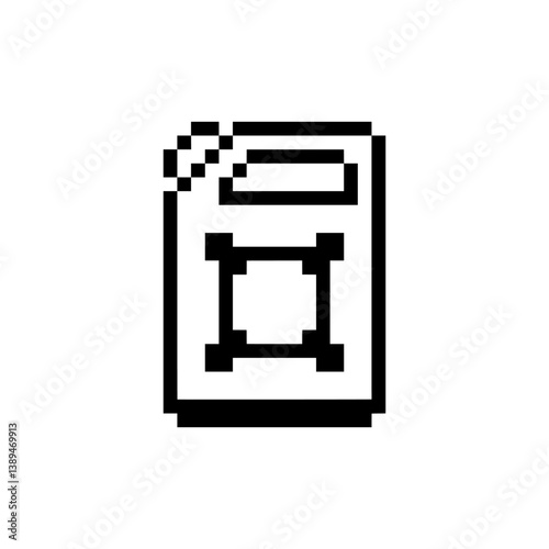 gasoline oil energy pixel art