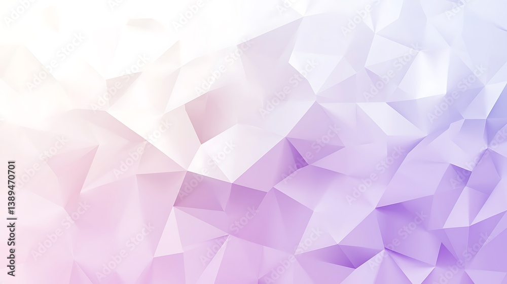 Fototapeta premium Abstract pastel low poly background. (3)
