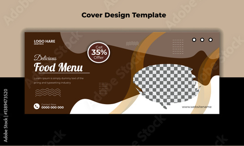 Special food menu design template