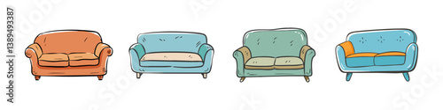sofa icon, sofa vector illustration-simple illustration of sofa, perfect for sofa logos and icons