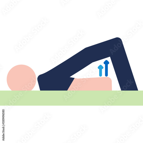 Glute Bridge Icon