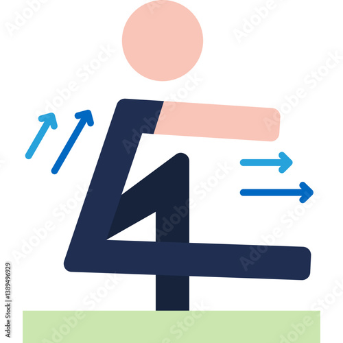 Pistol Squat Icon