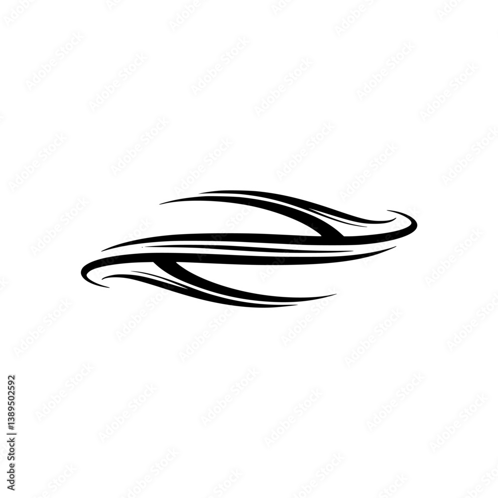 Flowing Lines Abstract Design on Gradient Background Flowing Lines Abstract Design on Gradient Background