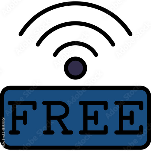Free Wifi Icon