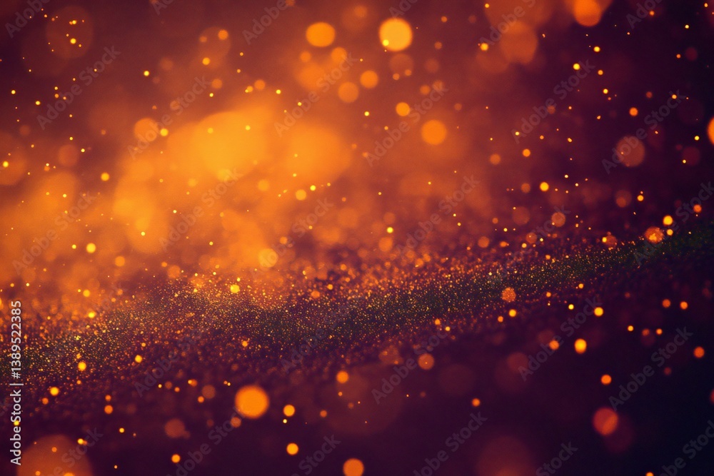 Fototapeta premium Dark glowing orange violet color grainy gradient, aesthetic texture effect, glowing overlay effect background, light leaks colorful noisy gradient texture