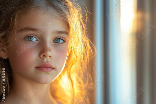 A child suffering from heat...