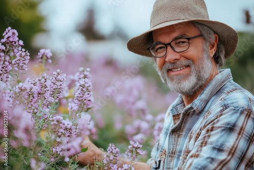 A heartwarming scene of eld...