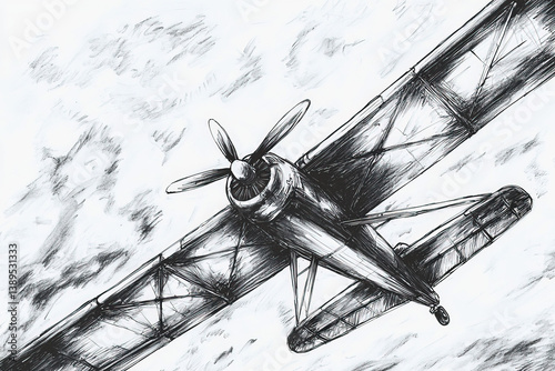 aeroplane sketch