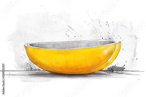 banana sketch