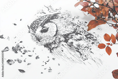 sketchy owl