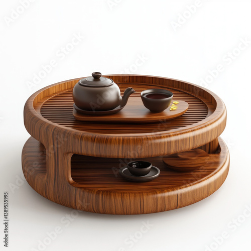 Tea Table Isolated
