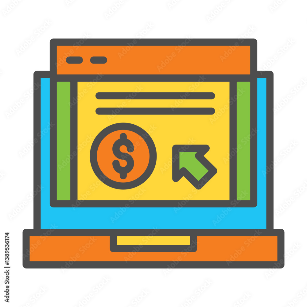 Pay Per Click Icon Pay Per Click Icon