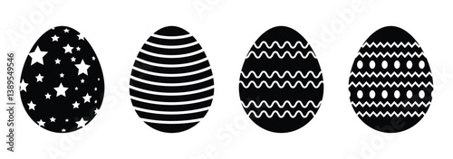 Easter egg icon vector illustration