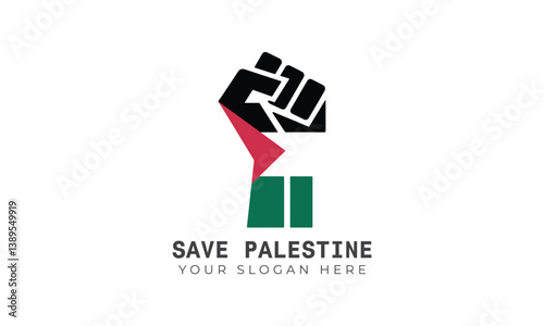 Save Palestine Fist of Resistance and Solidarity