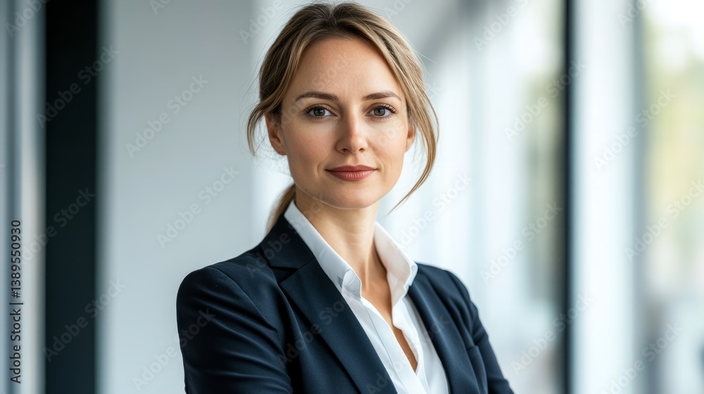 Confident young professional exuding poise and determination in a modern office setting.
Confident young professional exuding poise and determination in a modern office setting.
