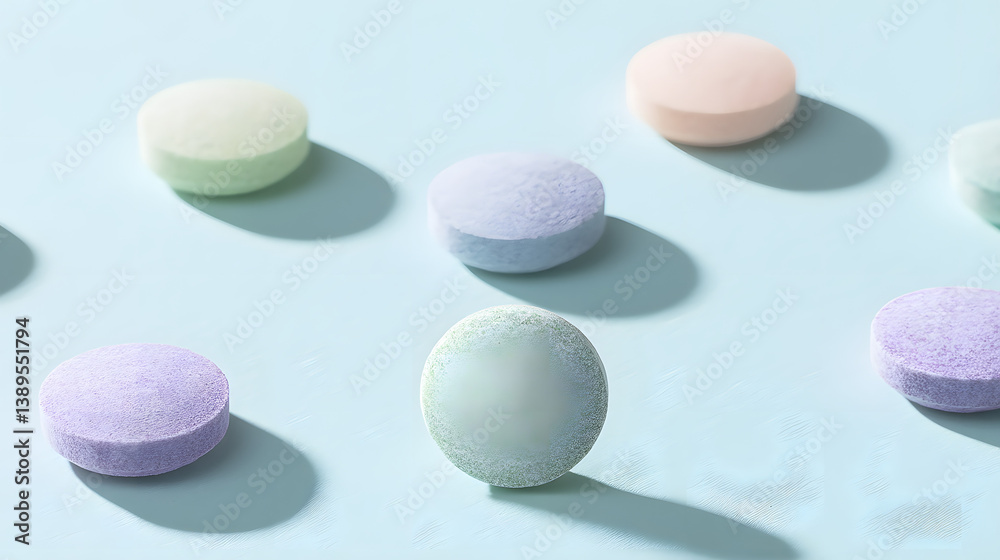 A close-up of various pills and tablets, representing treatment and medication, with different shapes and colors.
A close-up of various pills and tablets, representing treatment and medication, with different shapes and colors.