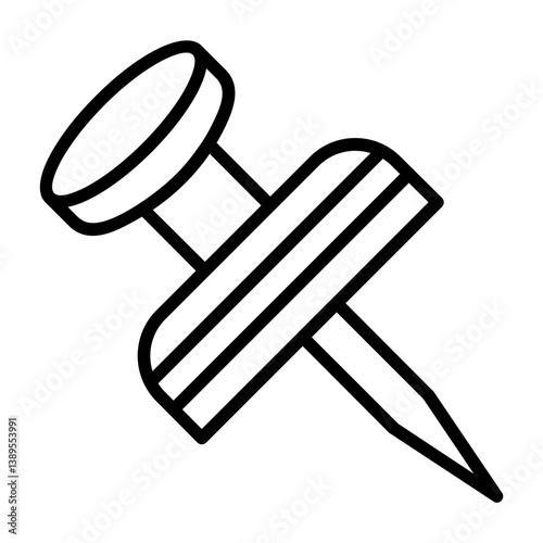 Push Pin Icon