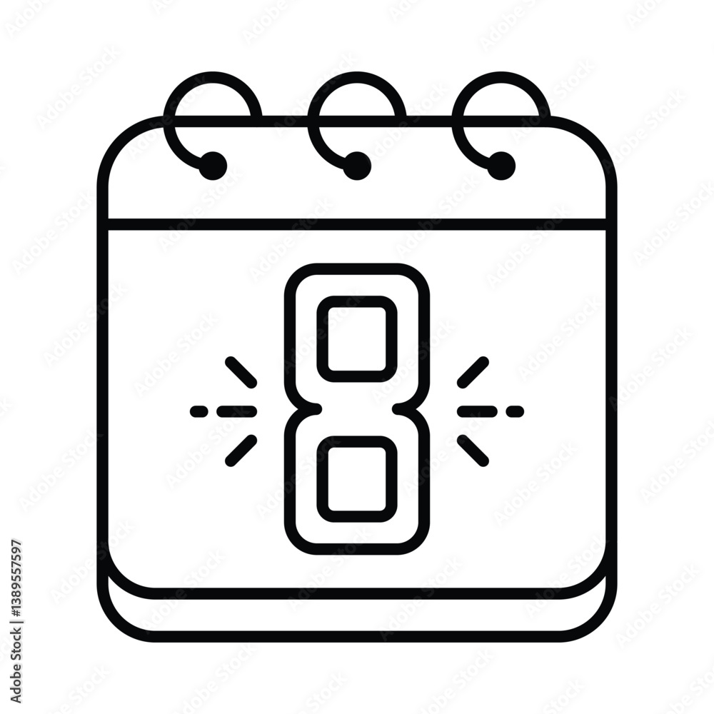 Women's Day vector outline icon. EPS 10 file Women's Day vector outline icon. EPS 10 file