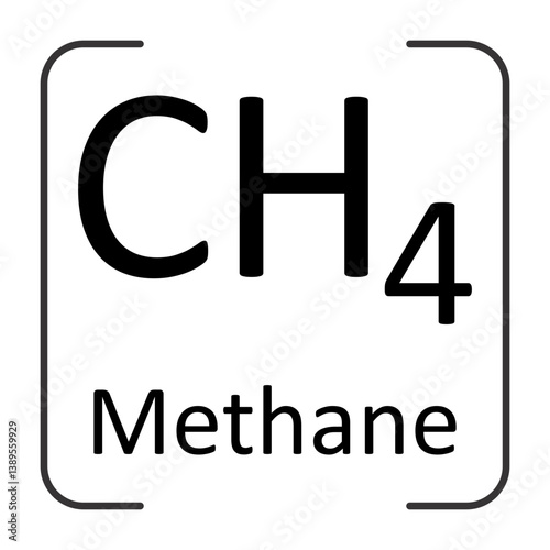 Methane Structure Formula